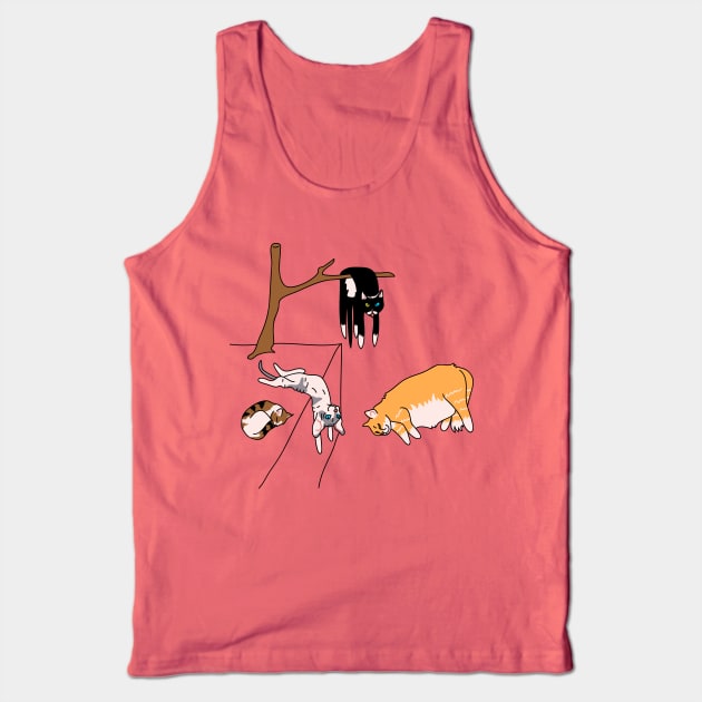 Dalí's cats Tank Top by Thoo